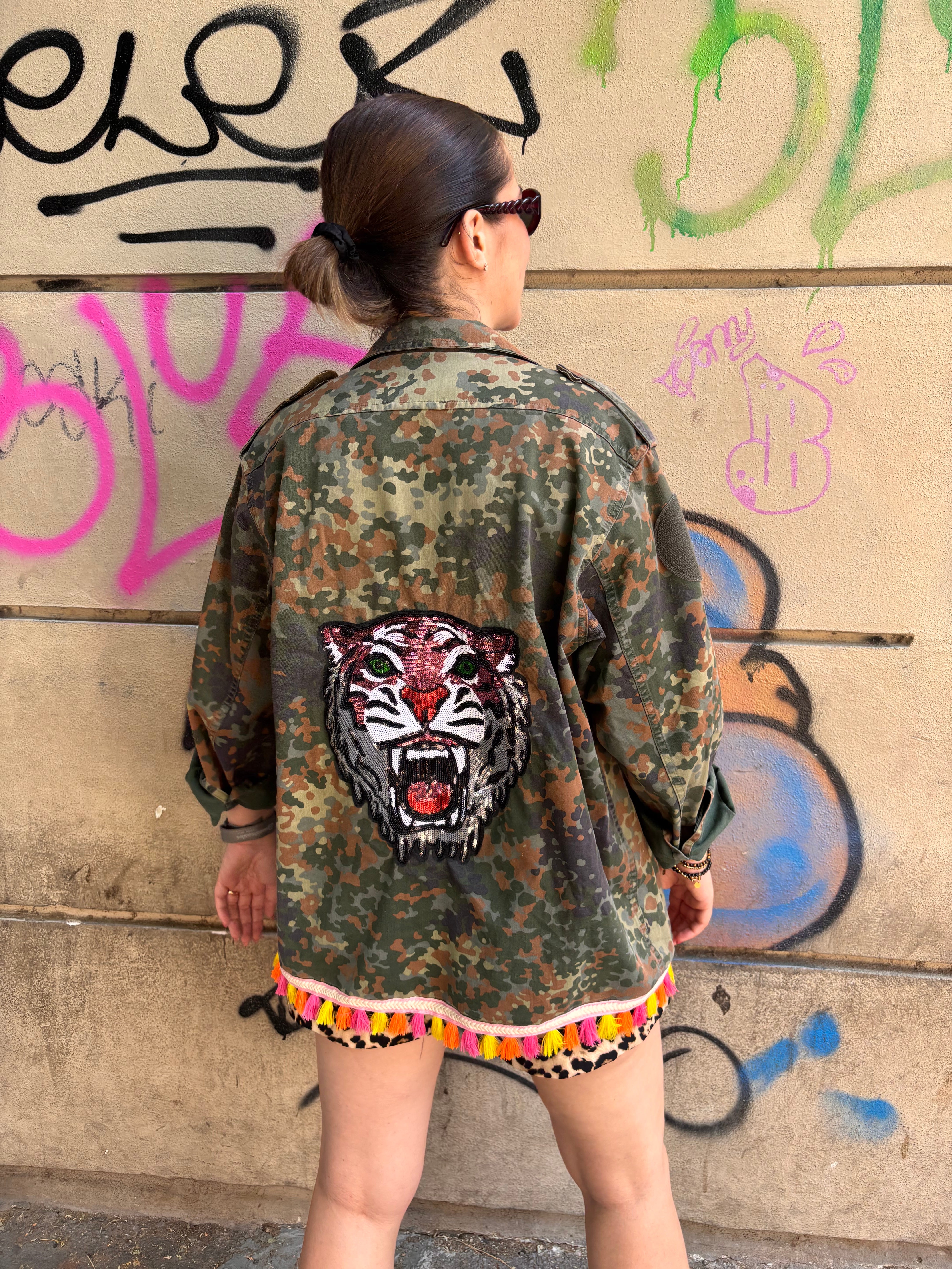 GIACCA MIMETICA PINK TIGER