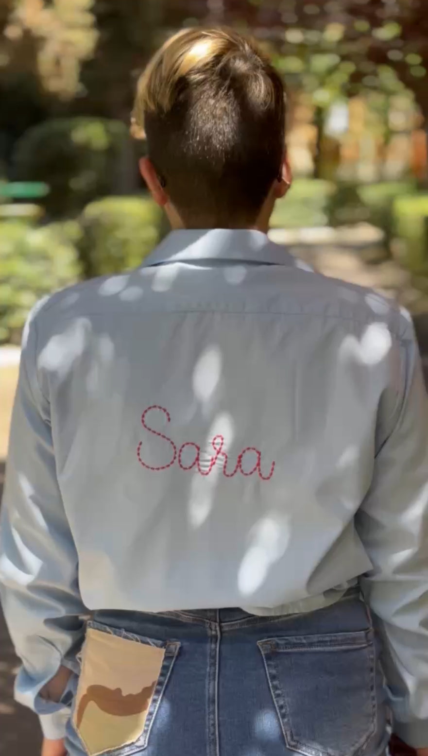 CAMICIA PERSONALIZZATA “CON IL TUO NOME”