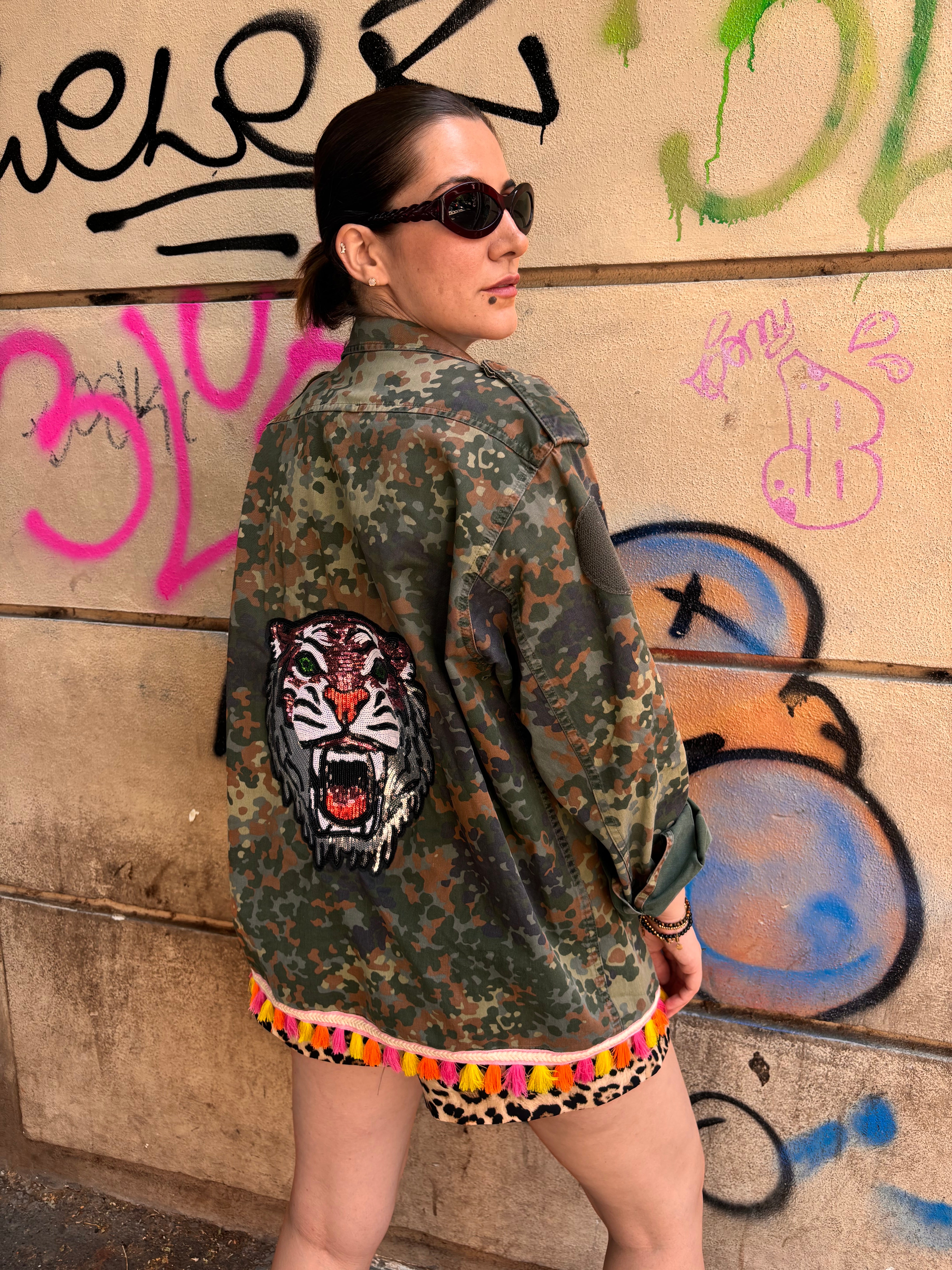 GIACCA MIMETICA PINK TIGER