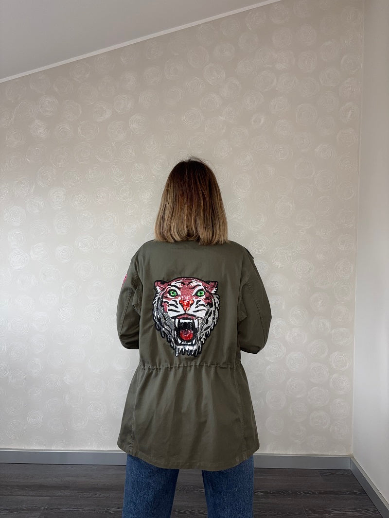PARKA PINK TIGER