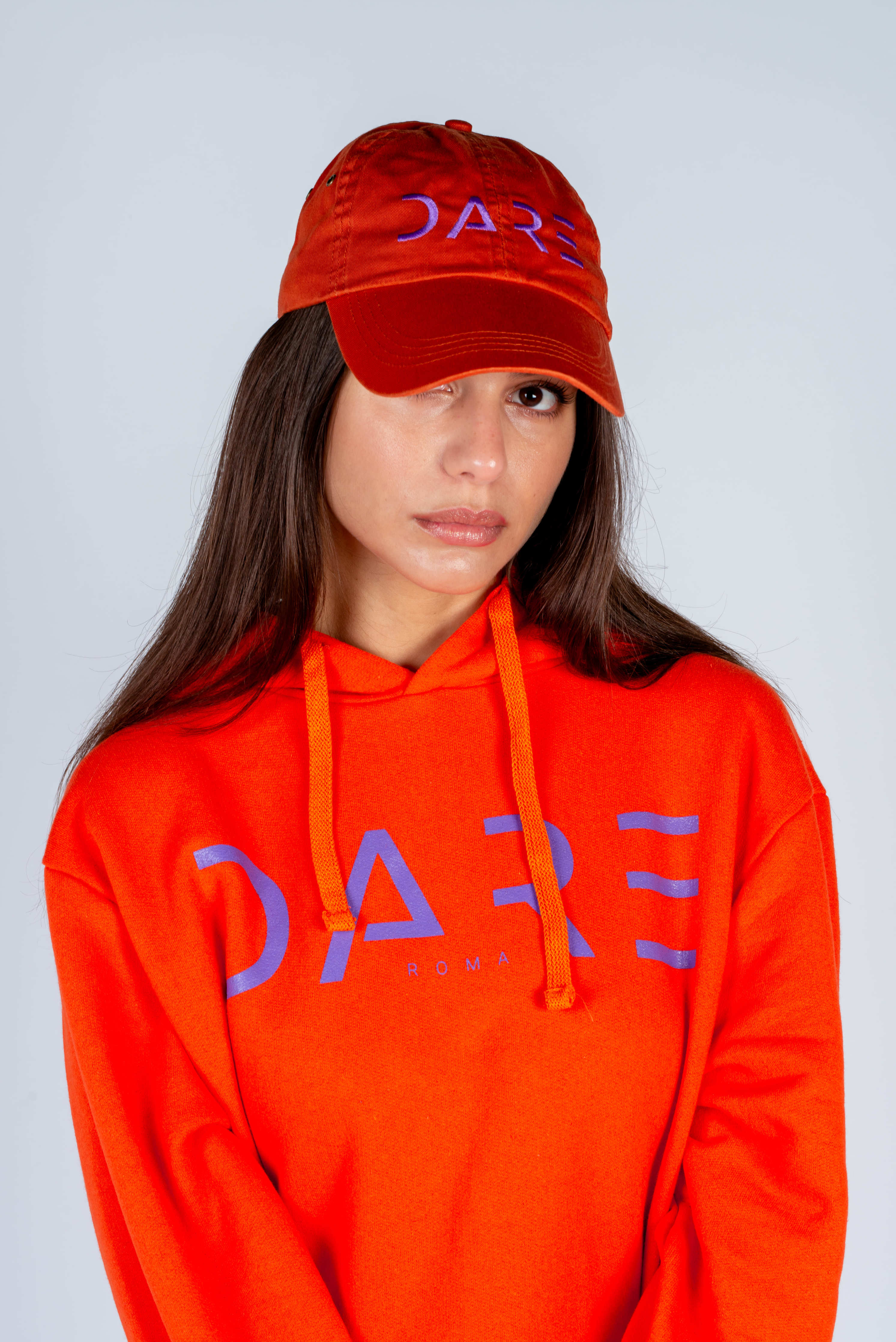 Baseball cap with DARE embroidery