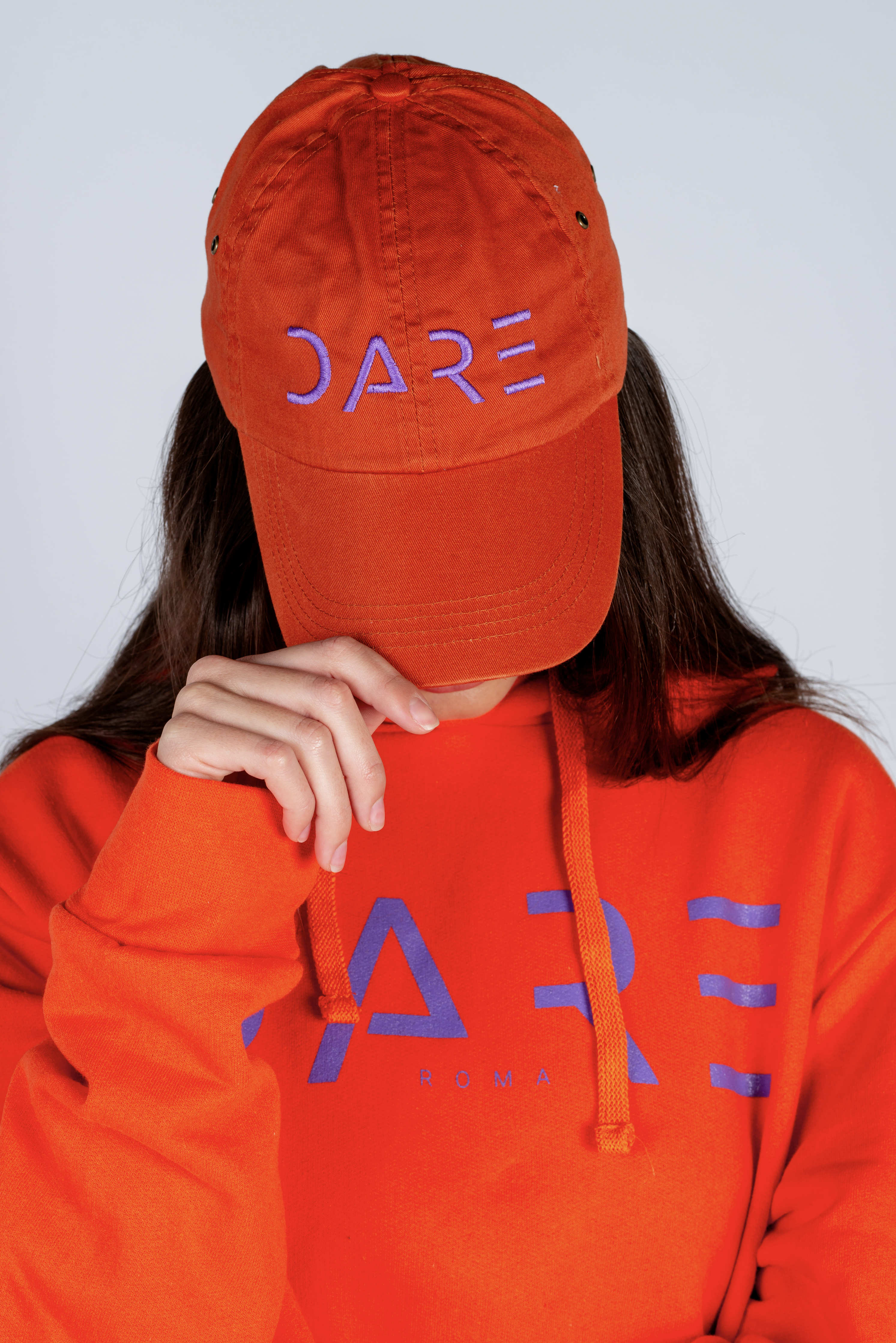 Baseball cap with DARE embroidery