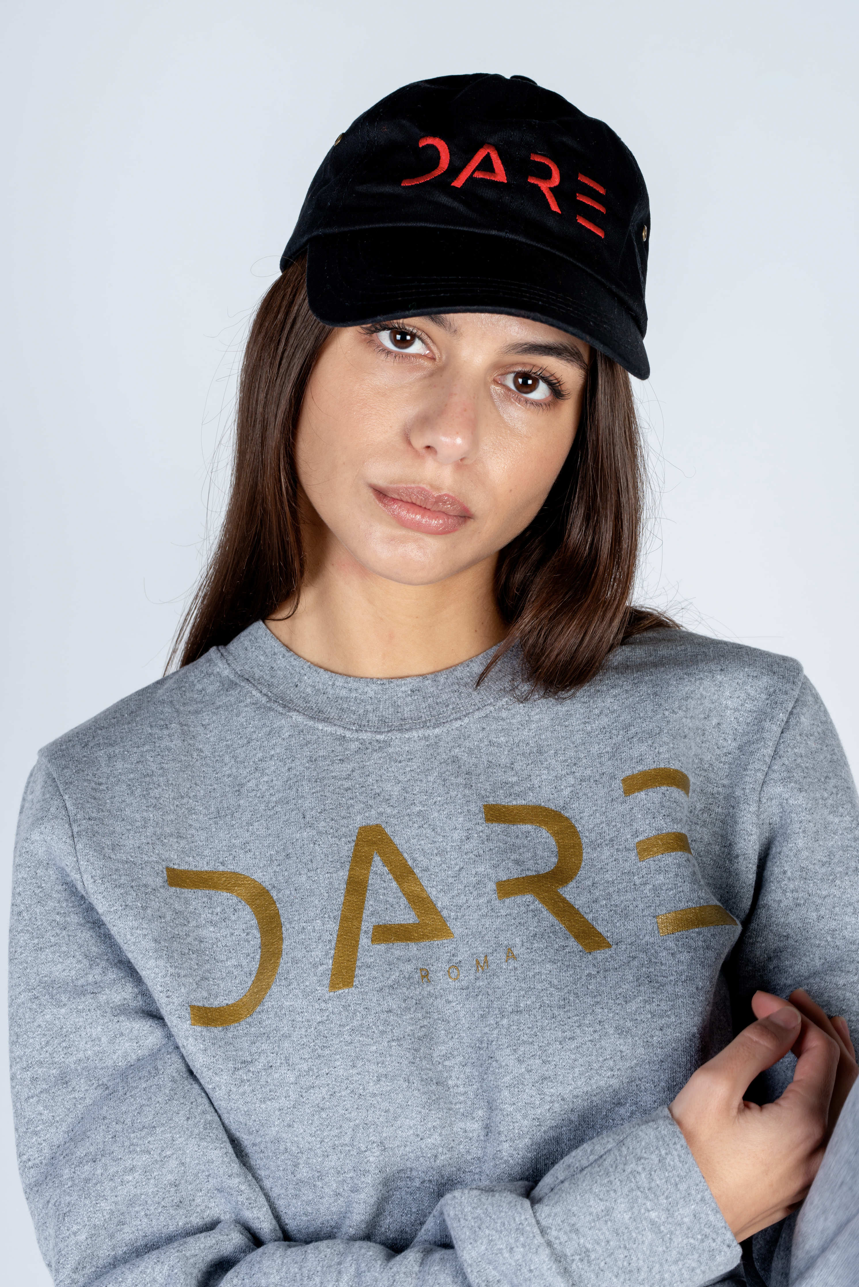 Baseball cap with DARE embroidery