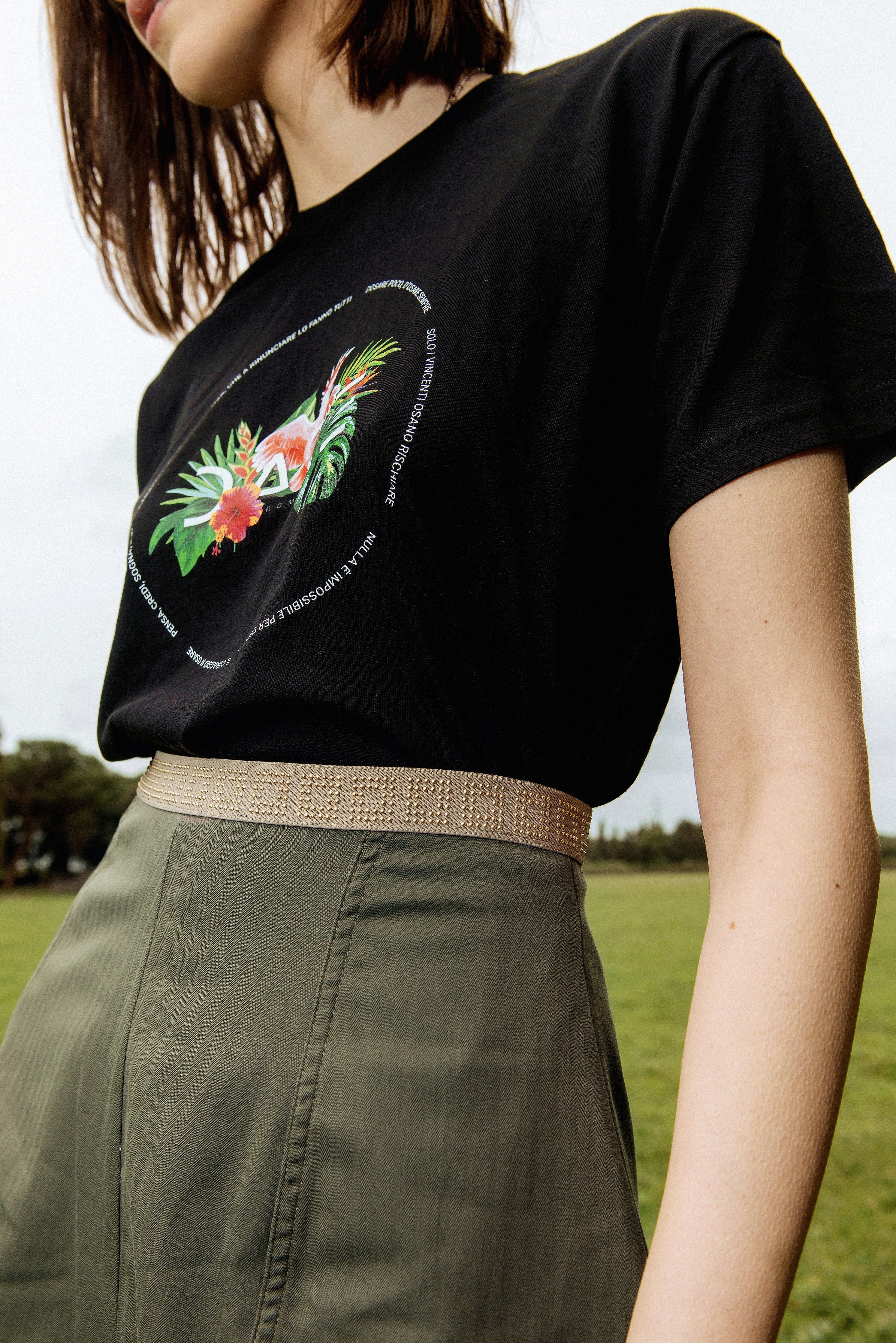 T-SHIRT DARE TROPICAL - BLACK