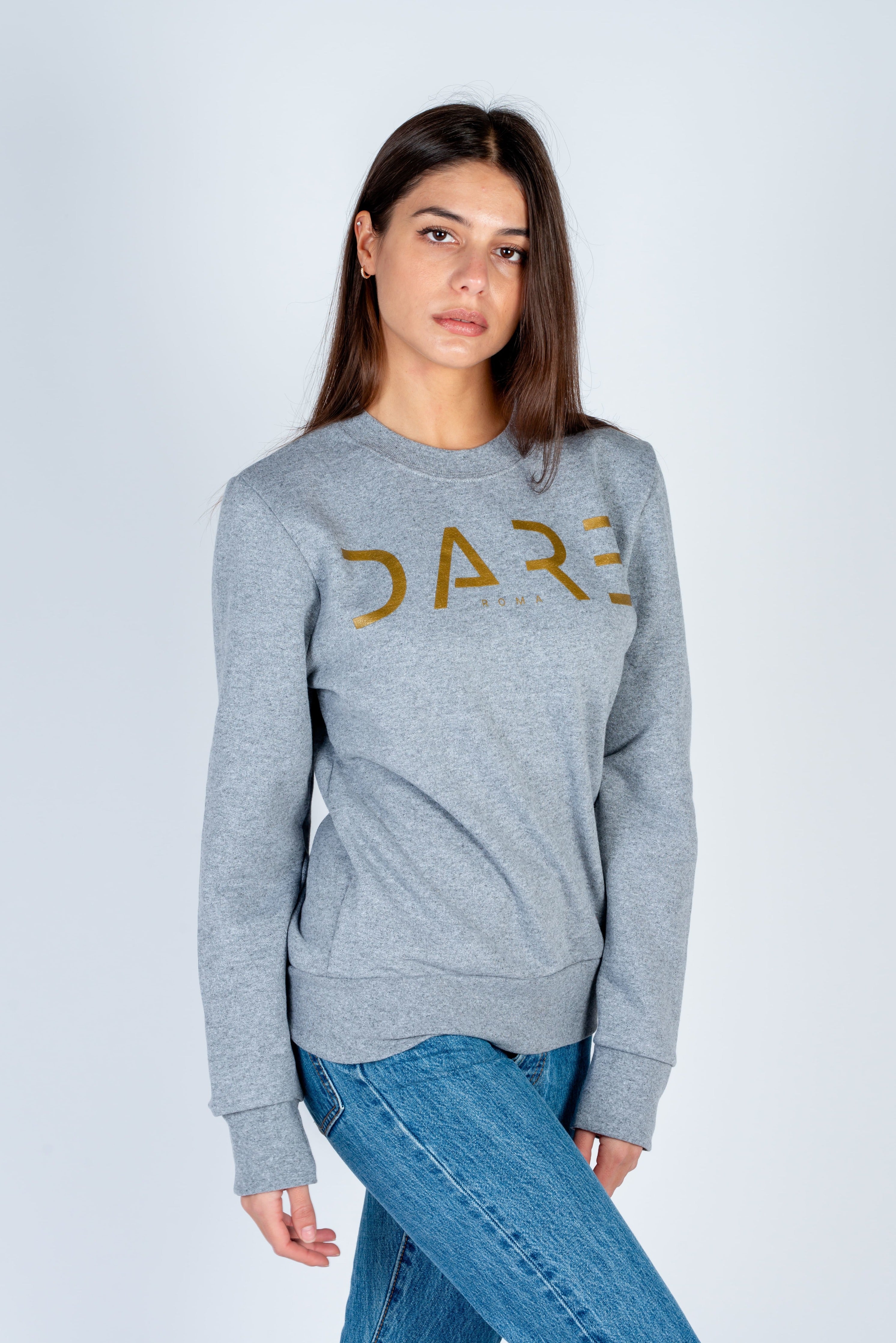 Crew neck sweatshirt with DARE logo