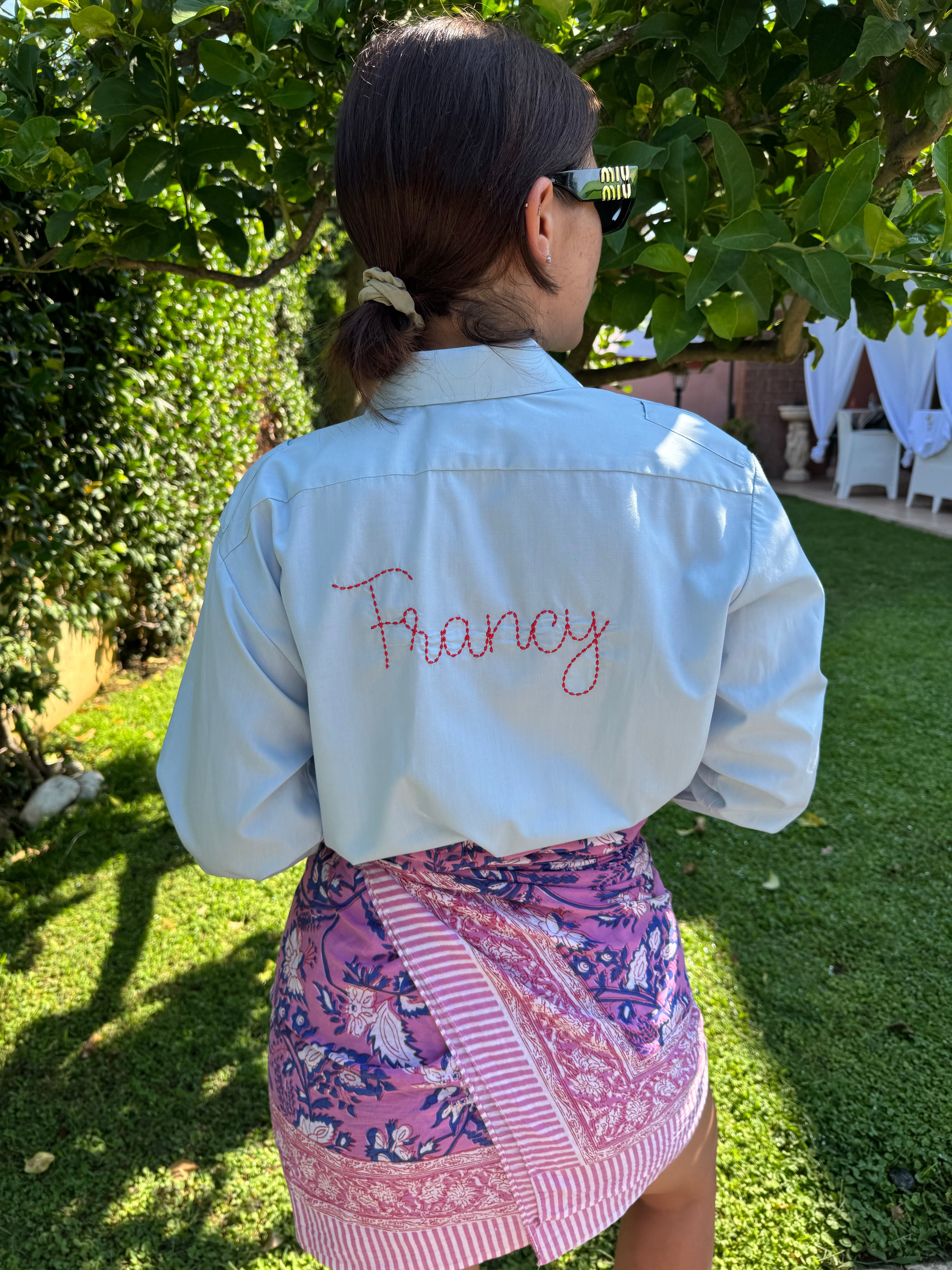 CAMICIA PERSONALIZZATA “CON IL TUO NOME”