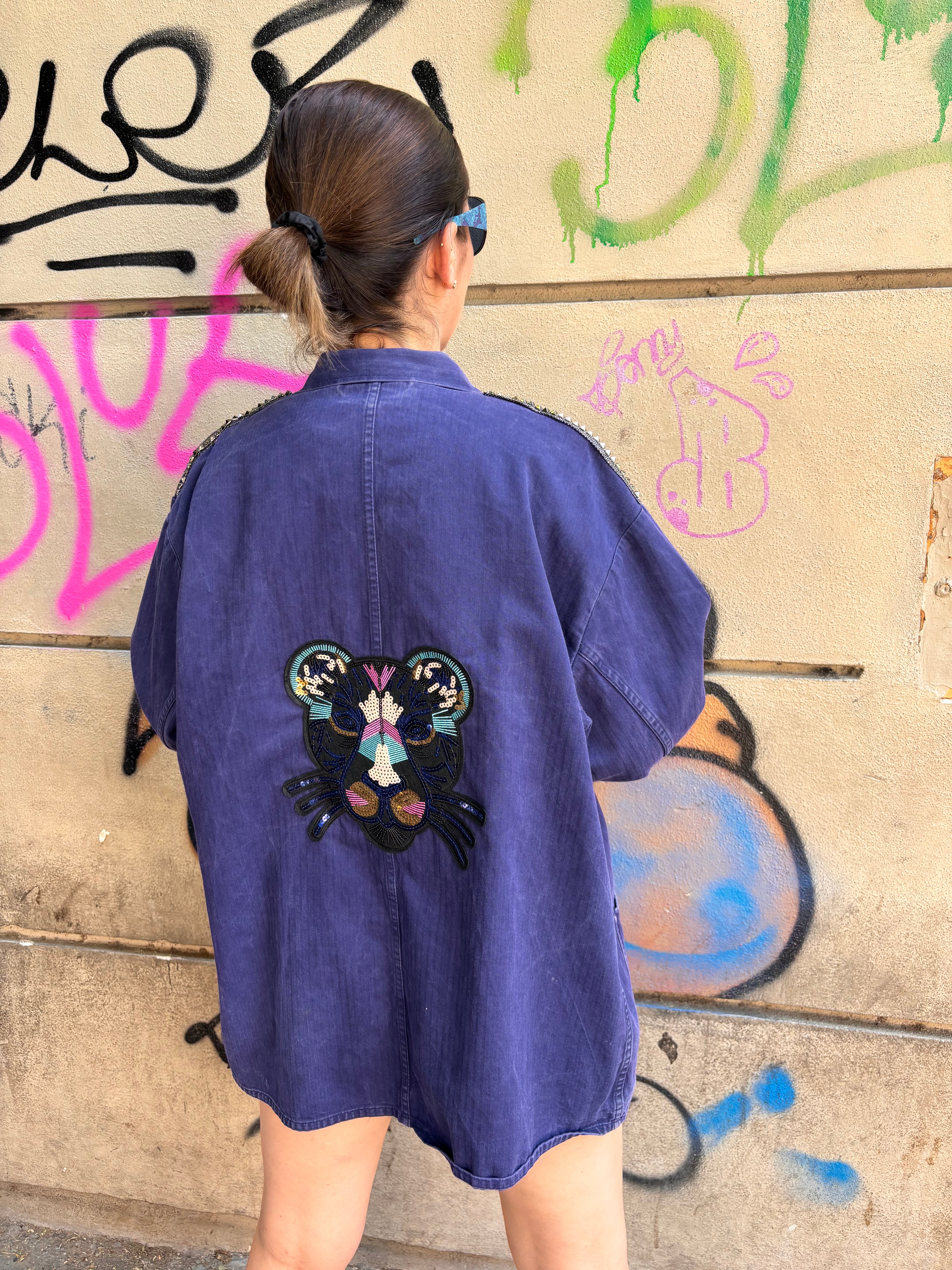 GIACCA BLU PANTHER