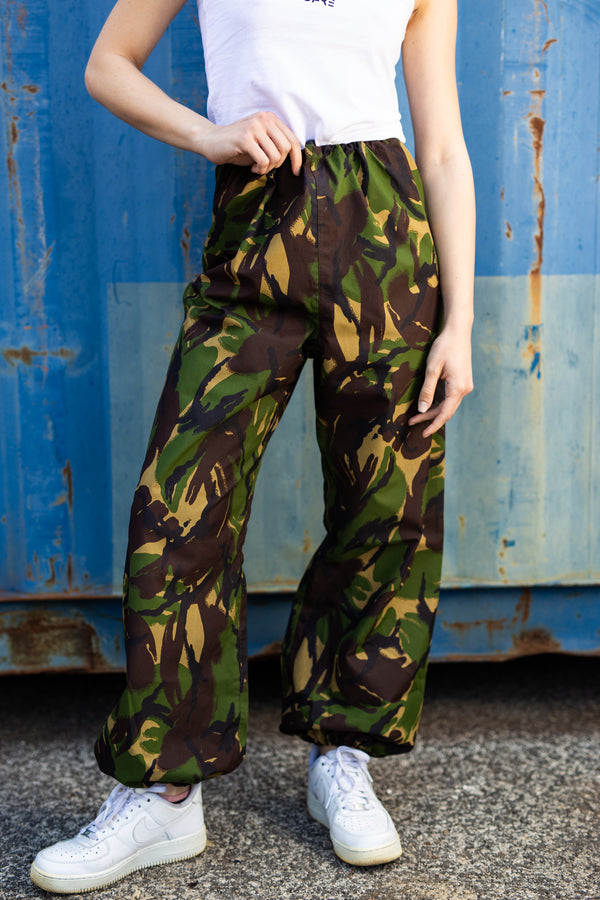 PANTALONE PARACHUTE VERDE