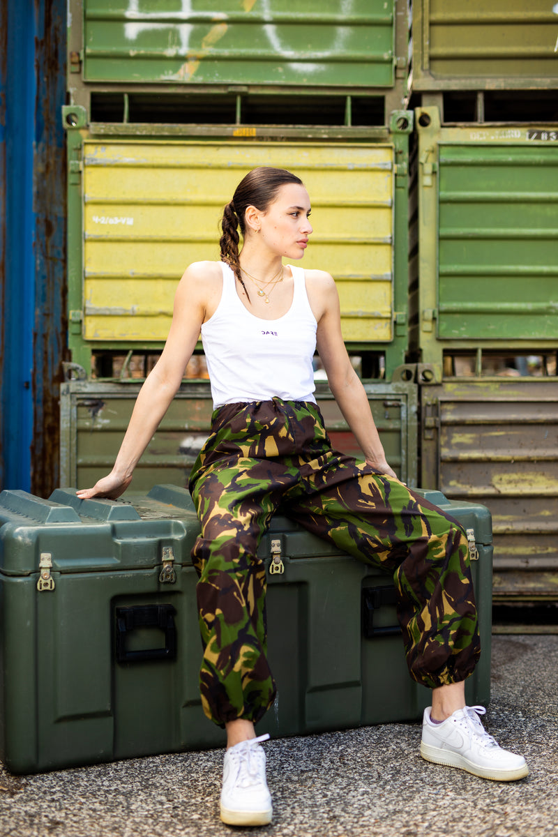 PANTALONE PARACHUTE VERDE