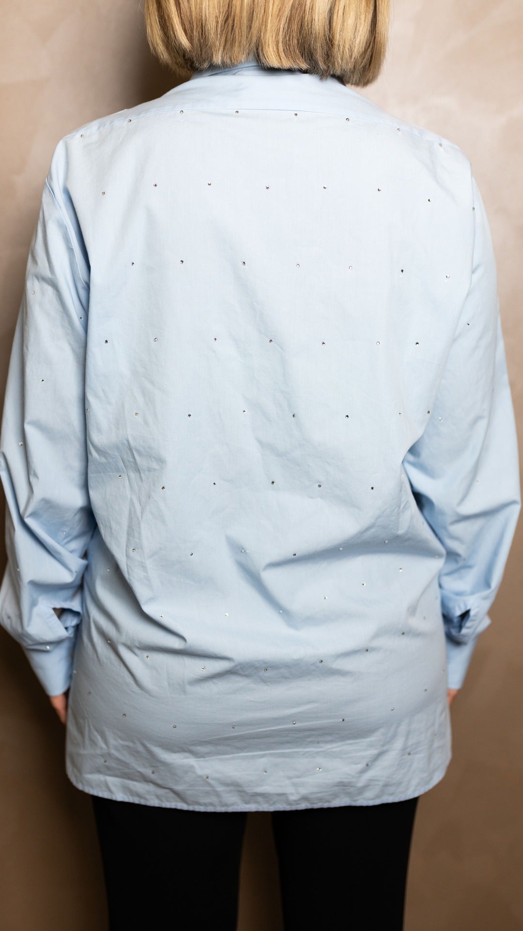 SHIRT WITH RHINESTONE