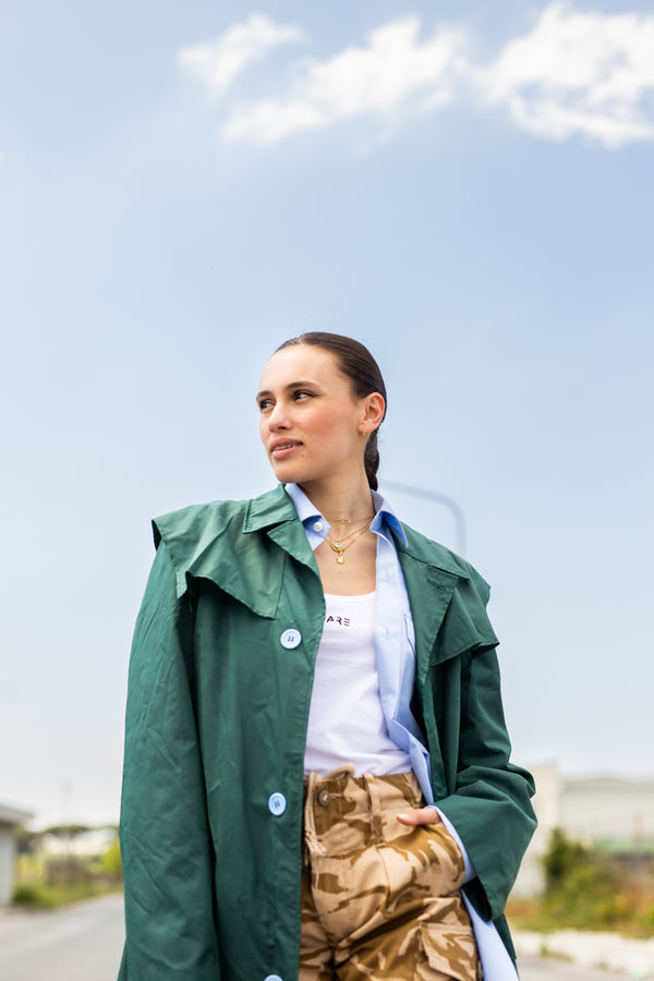 KIWI TRENCH COAT