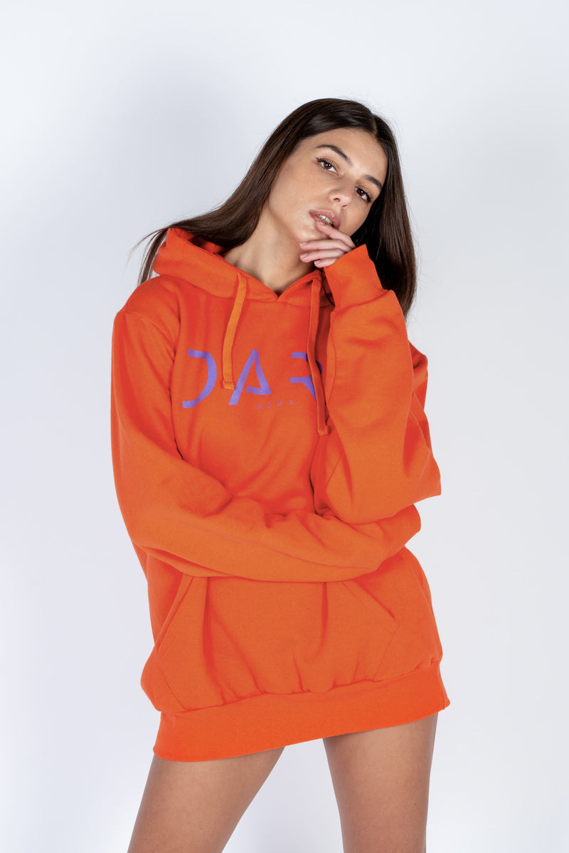 Felpa con cappuccio con logo DARE