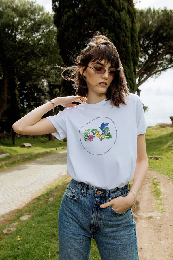 T-SHIRT DARE TROPICAL - WHITE