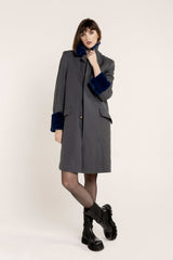 CAPPOTTO  CON ECOPELLICCIA