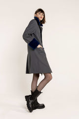 CAPPOTTO  CON ECOPELLICCIA